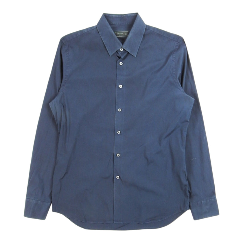 Prada Navy Dress Shirt Size 16.5