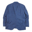 Brunello Cucinelli Blue Check Blazer Size 58