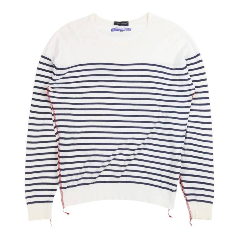 Junya Watanabe x John Smedley AD2010 Striped LS Knit Size Medium