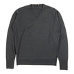 John Smedley Grey V Neck Sweater Size Medium