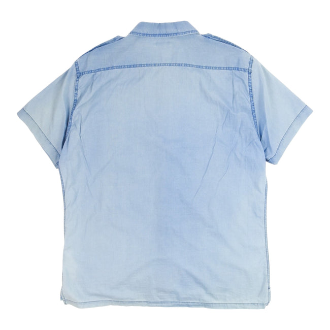 Stone Island Denim SS Shirt Size 3XL