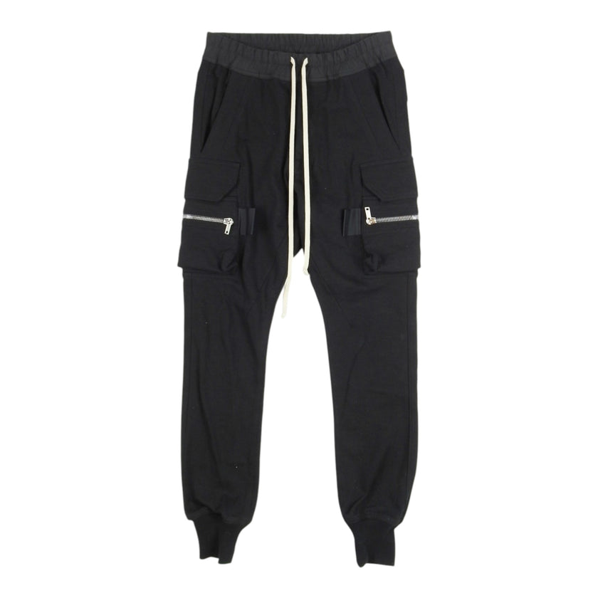 Rick Owens Black EDFU Cargos Size 36
