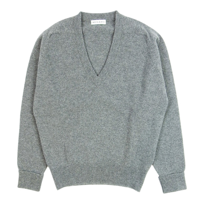 Rubato Grey V Neck Sweater Size Small