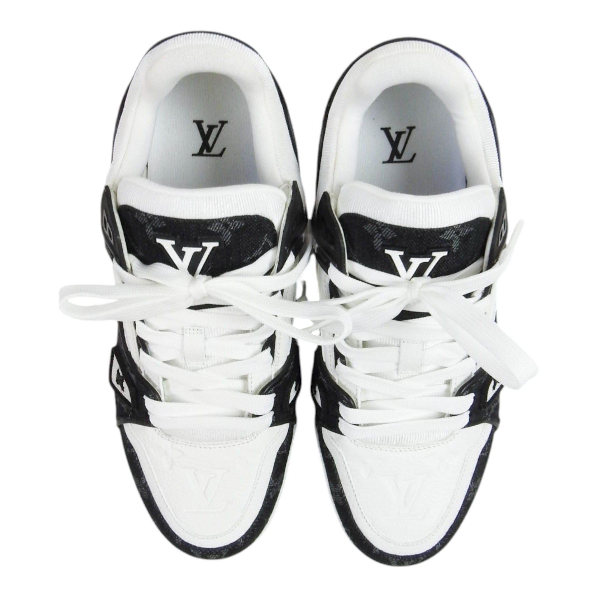 Louis Vuitton Embossed Trainer Sneaker Size 8.5