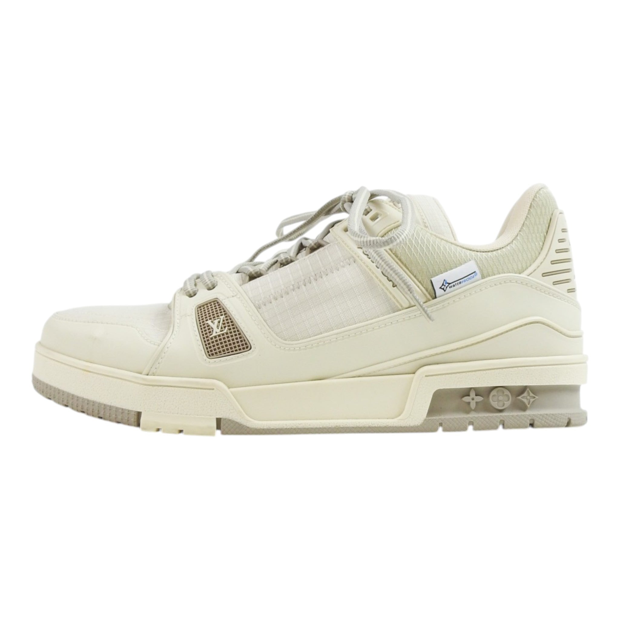Louis Vuitton Grey Waterproof Trainer Sneakers Size 8