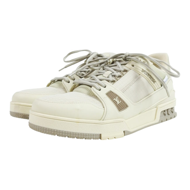 Louis Vuitton Grey Waterproof Trainer Sneakers Size 8