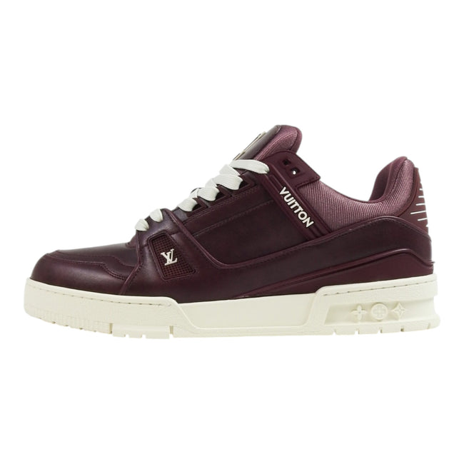 Louis Vuitton Maroon Trainer Sneakers Size 8