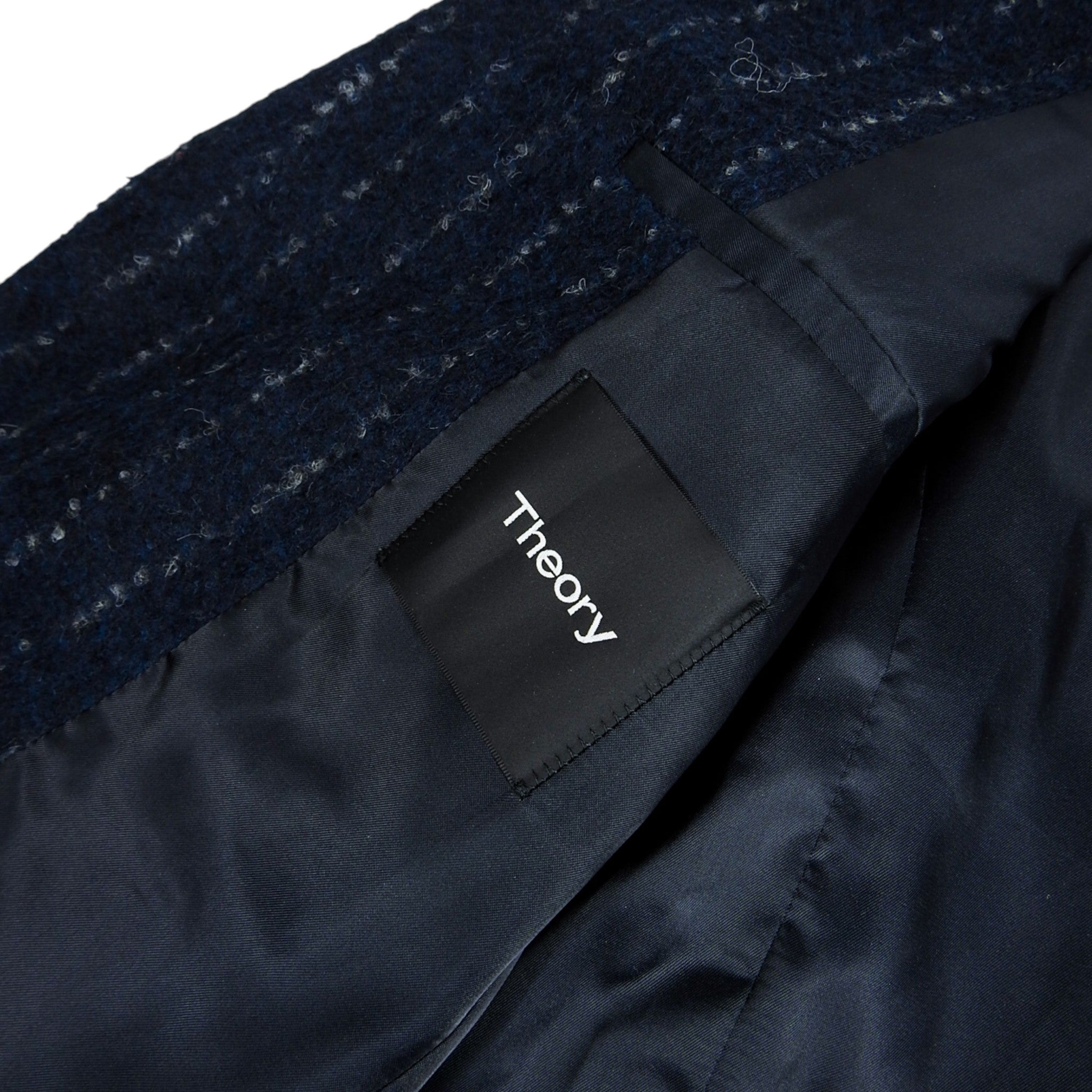 Theory Pinstripe Wool Coat Size XS