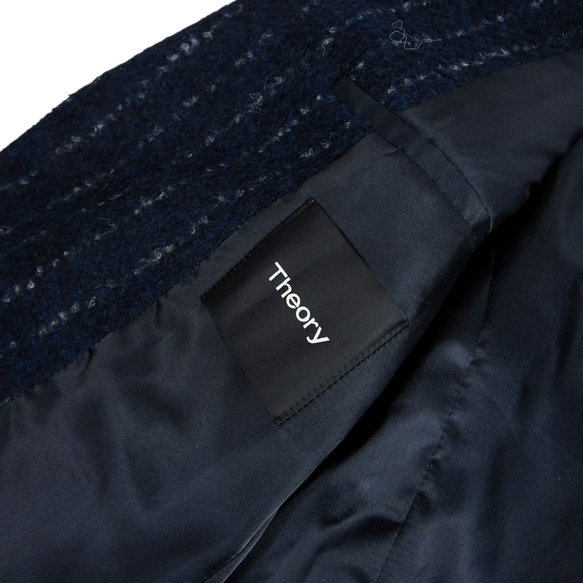 Theory Pinstripe Wool Coat Size XS