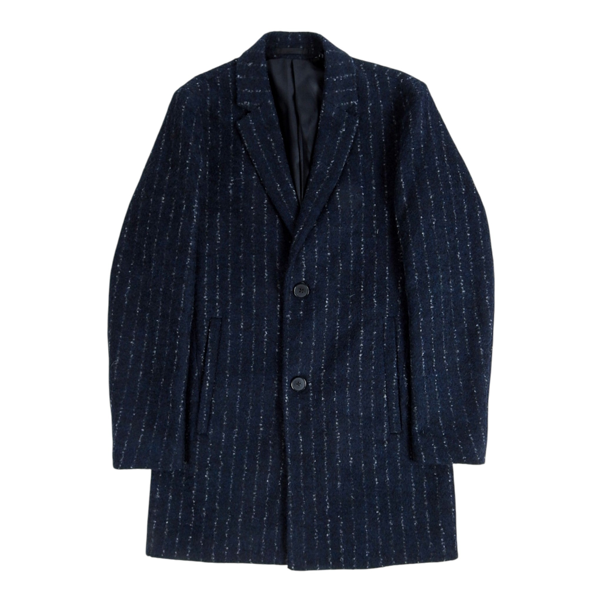 Theory Pinstripe Wool Coat Size XS
