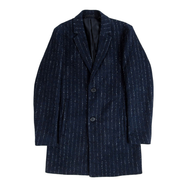 Theory Pinstripe Wool Coat Size XS