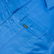 Supreme Blue Leather Jacket Size Small