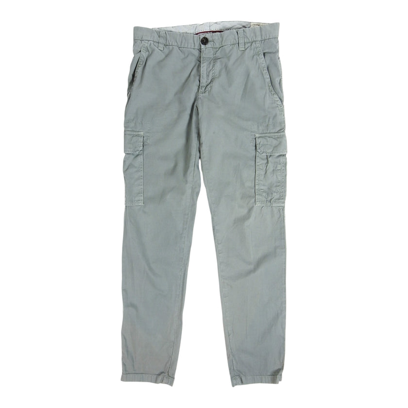 Brunello Cucinelli Grey Cargo Pants Size 48