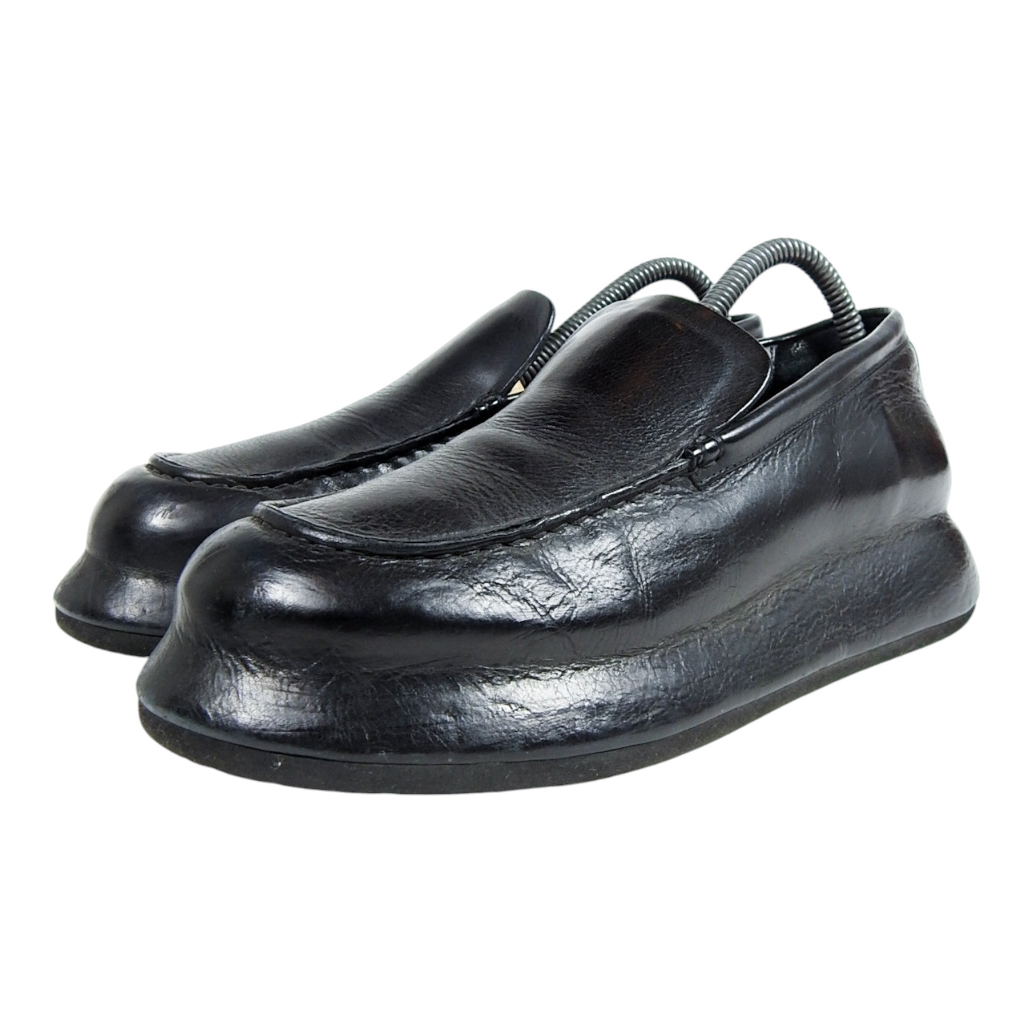 Jacquemus Leather Platform Loafers Size 40