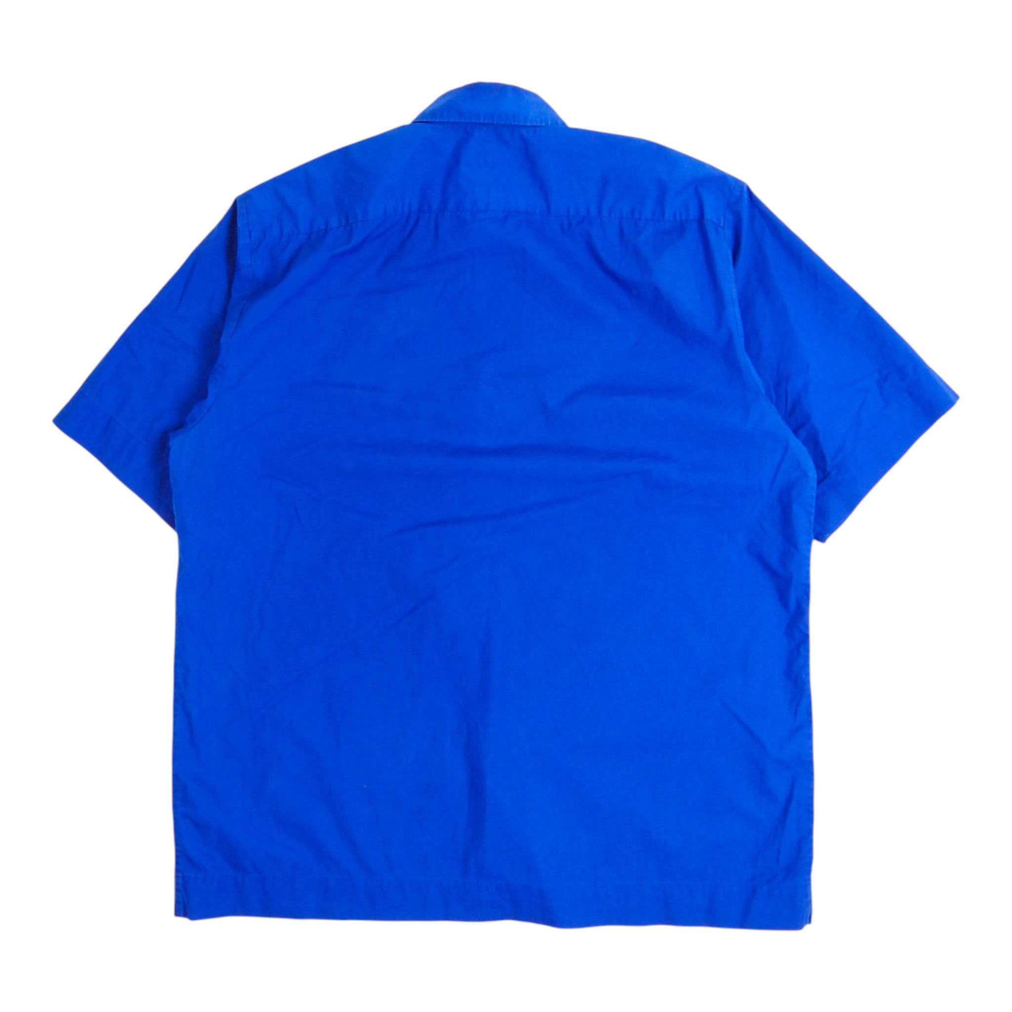 Dries Van Noten Blue SS Button Down Shirt Size 50