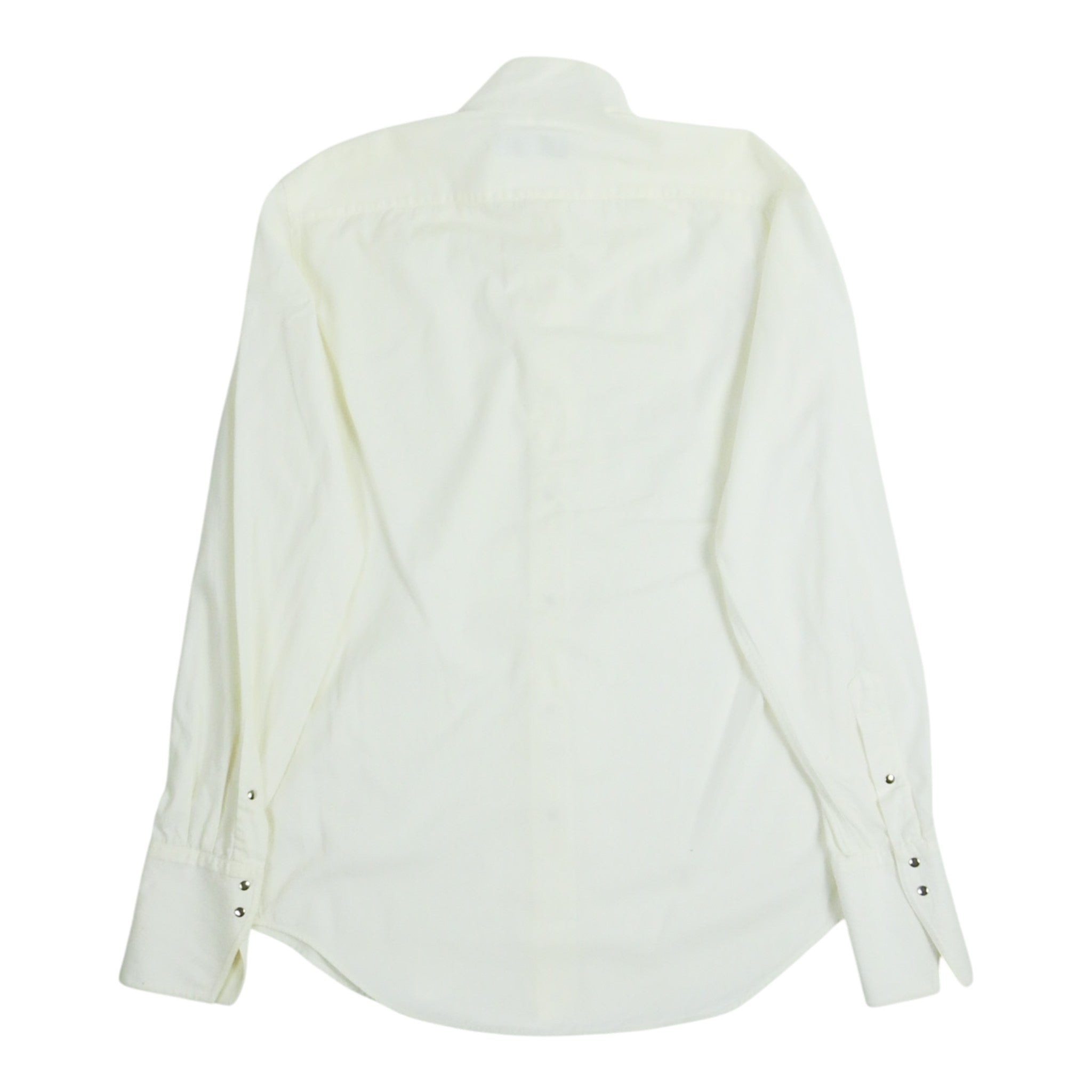 Thierry Mugler High Neck Hidden Placket Shirt Size 41