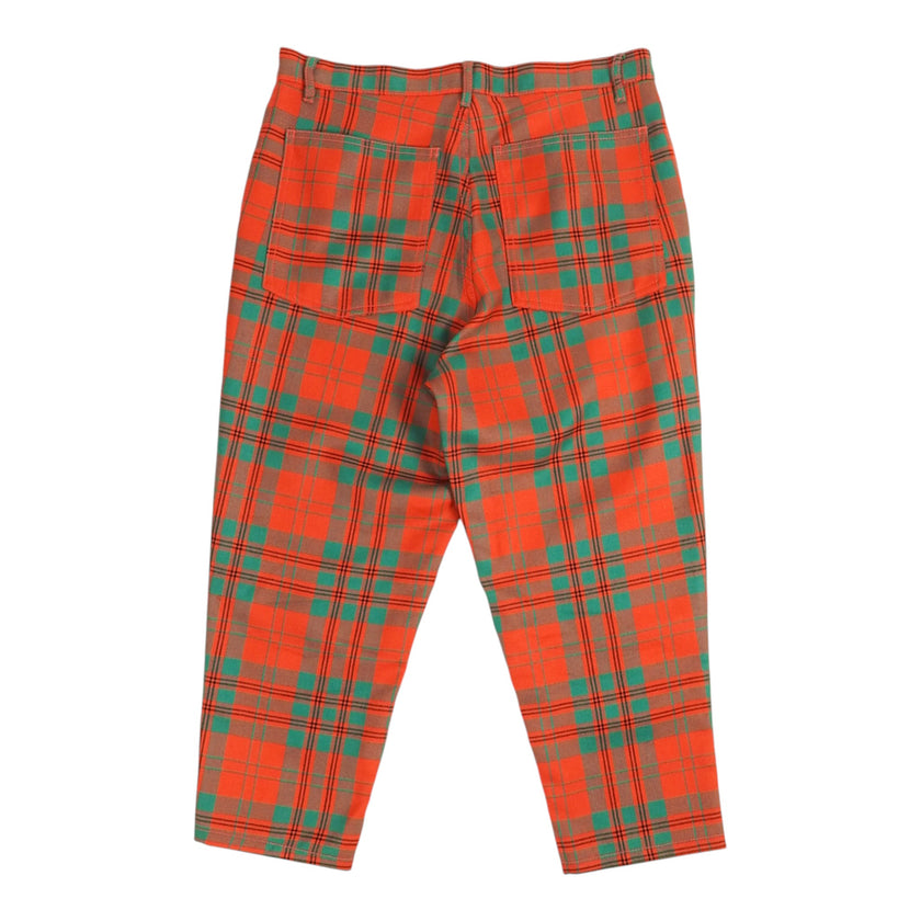Comme Des Garcons SHIRT Boys Plaid Capris Size Small