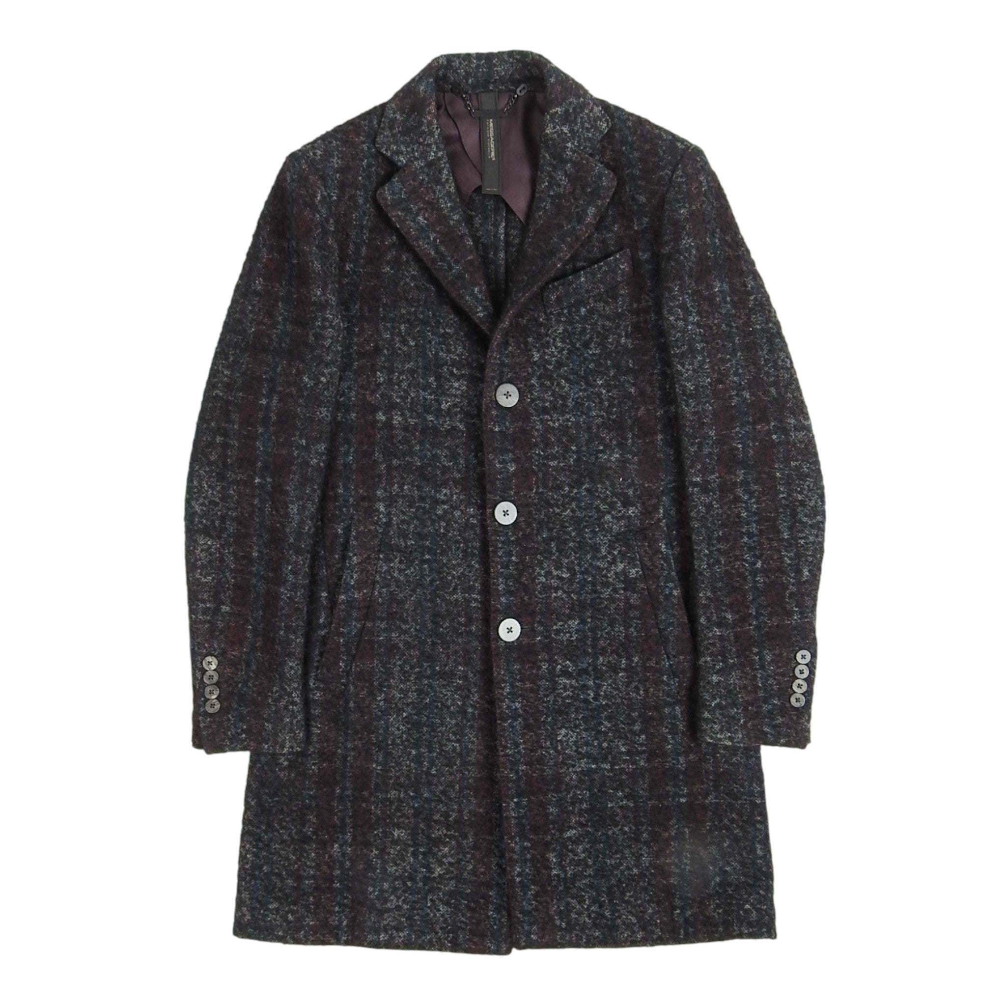 Messagerie Check Coat Size 48