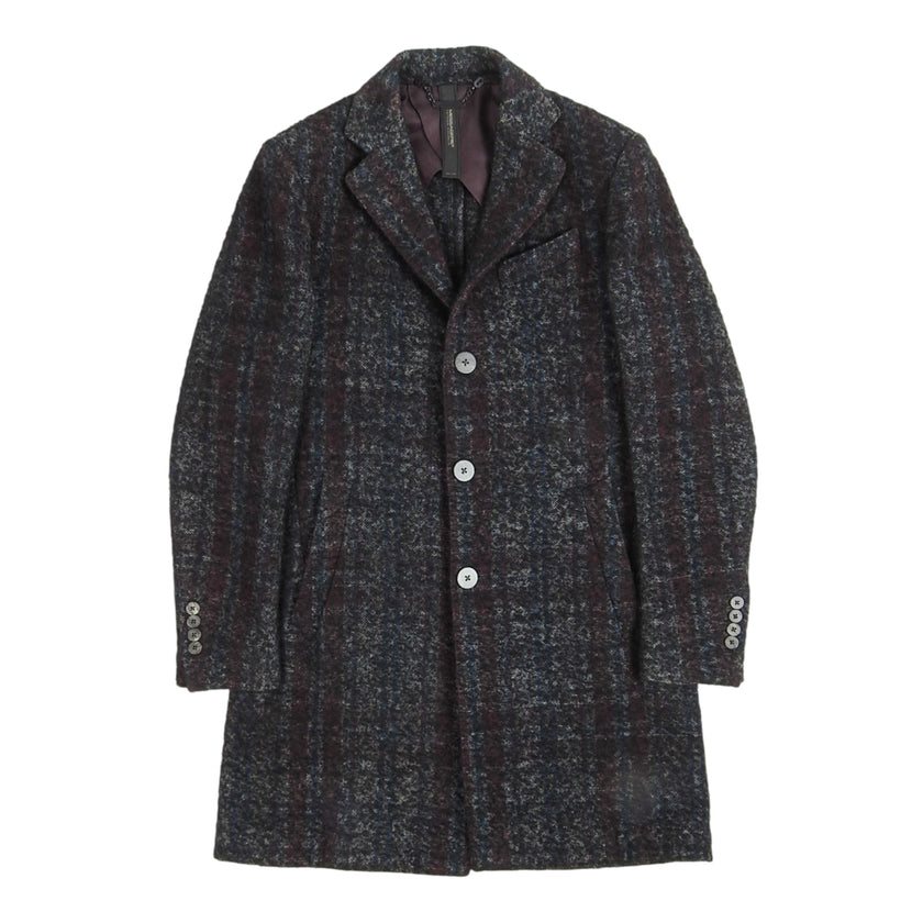 Messagerie Check Coat Size 48