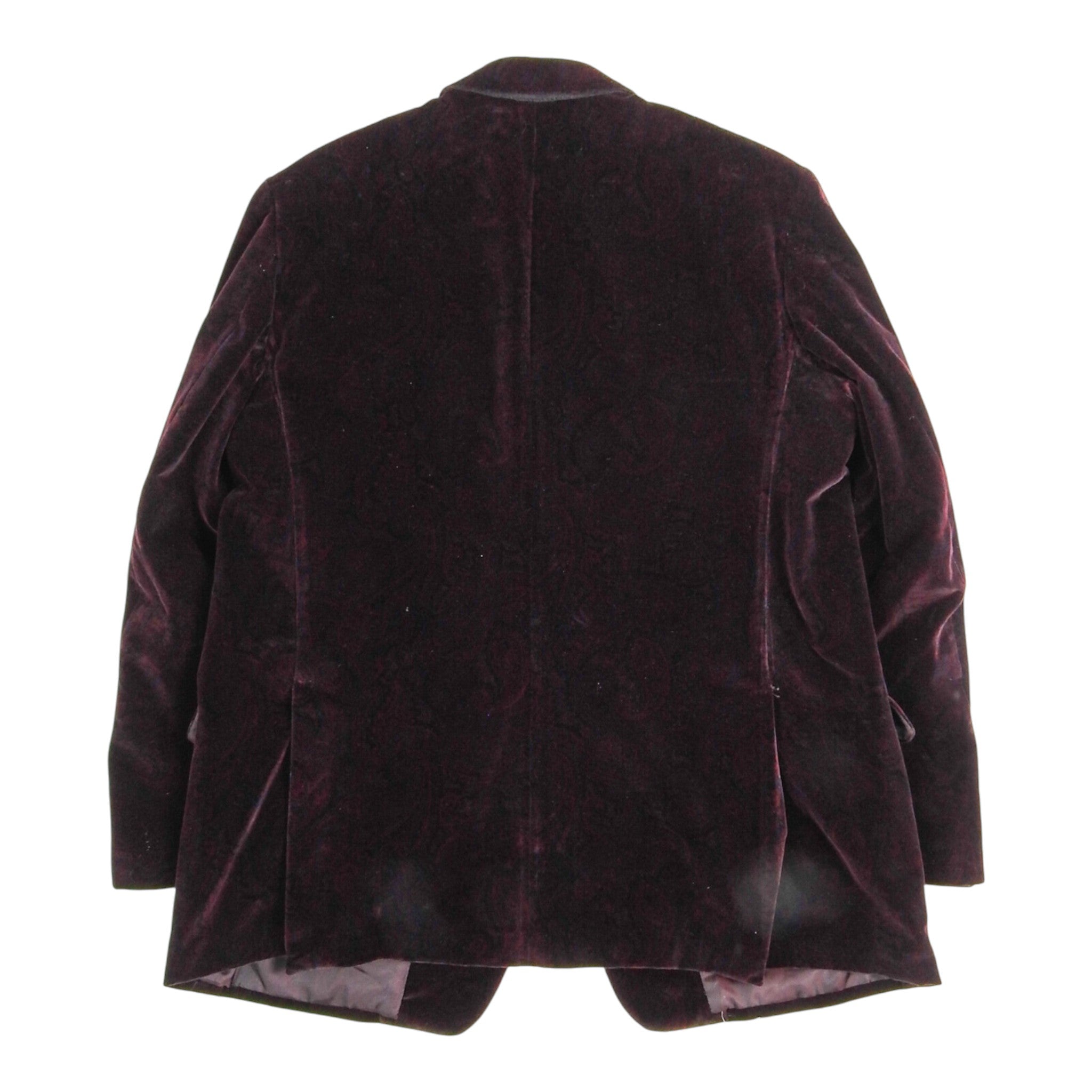 Pal Zileri Paisley Velvet Blazer Size 54