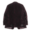 Pal Zileri Paisley Velvet Blazer Size 54