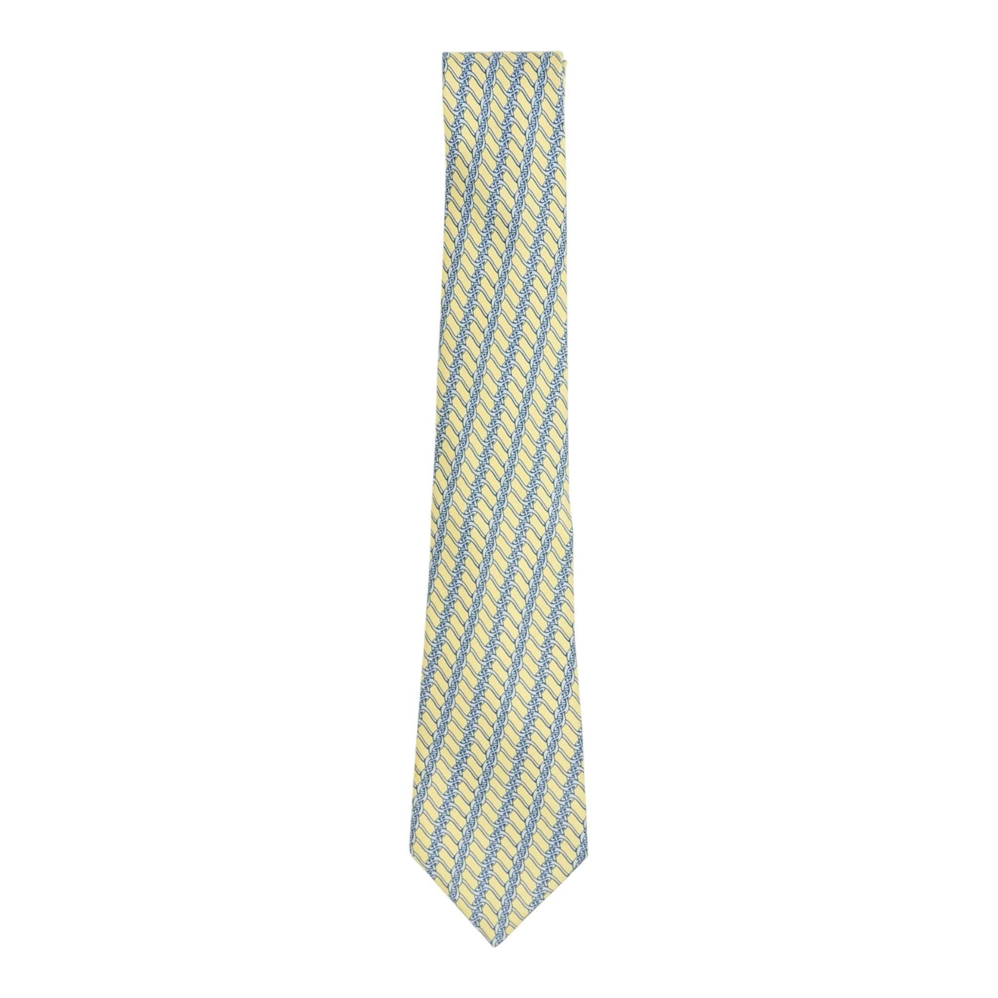 Hermes Chainlink Tie