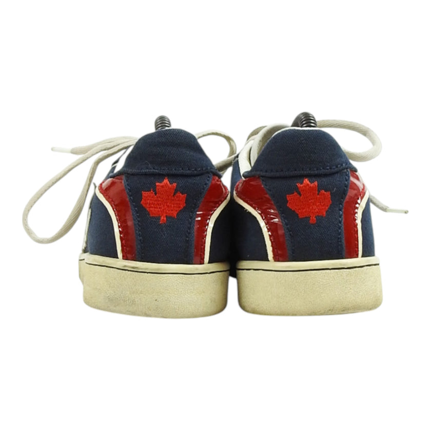 Dsquared2 Cavnas Blue Sneakers Size 9.5