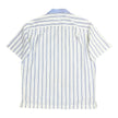 J.W. Anderson Mutli Striped SS Camp Shirt Size 40
