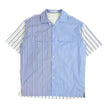 J.W. Anderson Mutli Striped SS Camp Shirt Size 40
