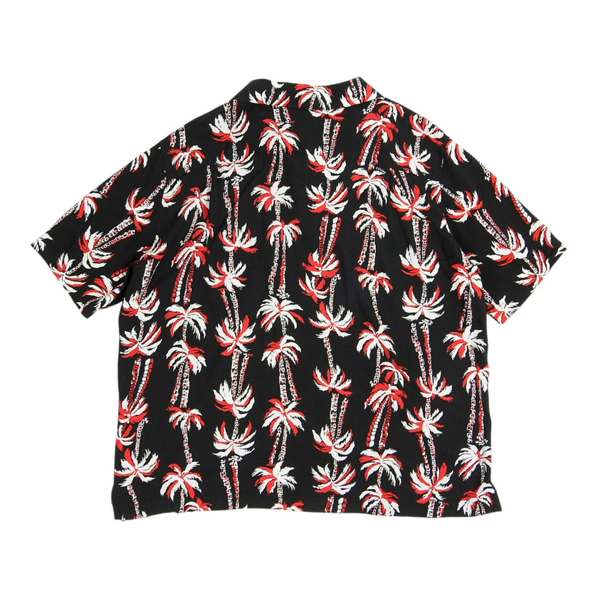 Celine Palm Print Camp Shirt Size 41
