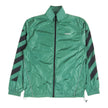 Off-White Green Windbreaker Size Medium