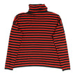 Belstaff Red and Black Striped Turtleneck Size Large