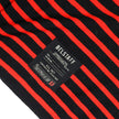 Belstaff Red and Black Striped Turtleneck Size Large
