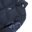 Moncler Navy Puffer Jacket with Retractable Hood Size 1