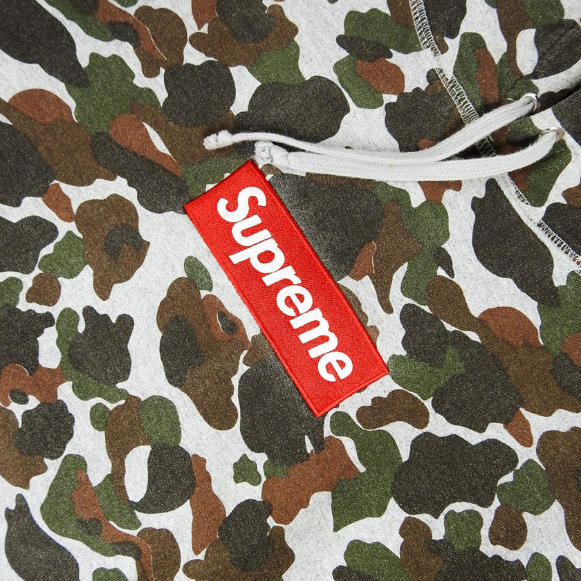 Supreme Camo Hoodie Size M