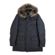 Ermenegildo Zegna Grey Wool Parka Size 54R