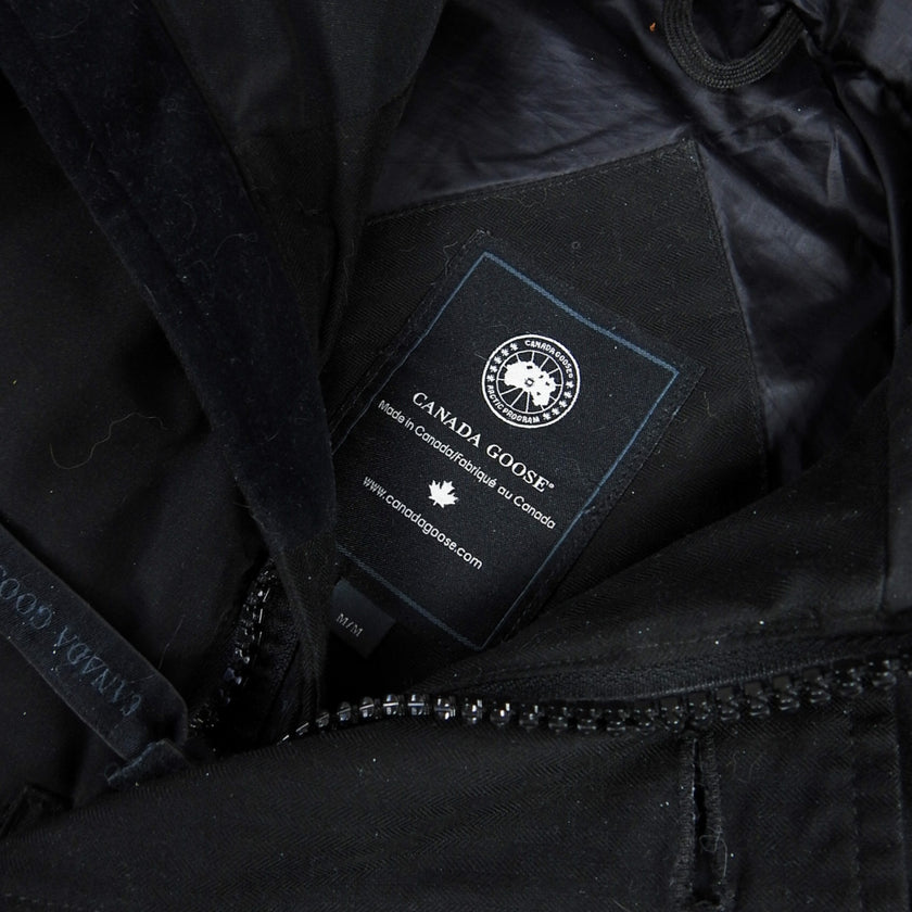 Canada Goose Black Parka Size Medium