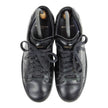 Saint Laurent Black Lowtop Leather Sneakers Size 41.5
