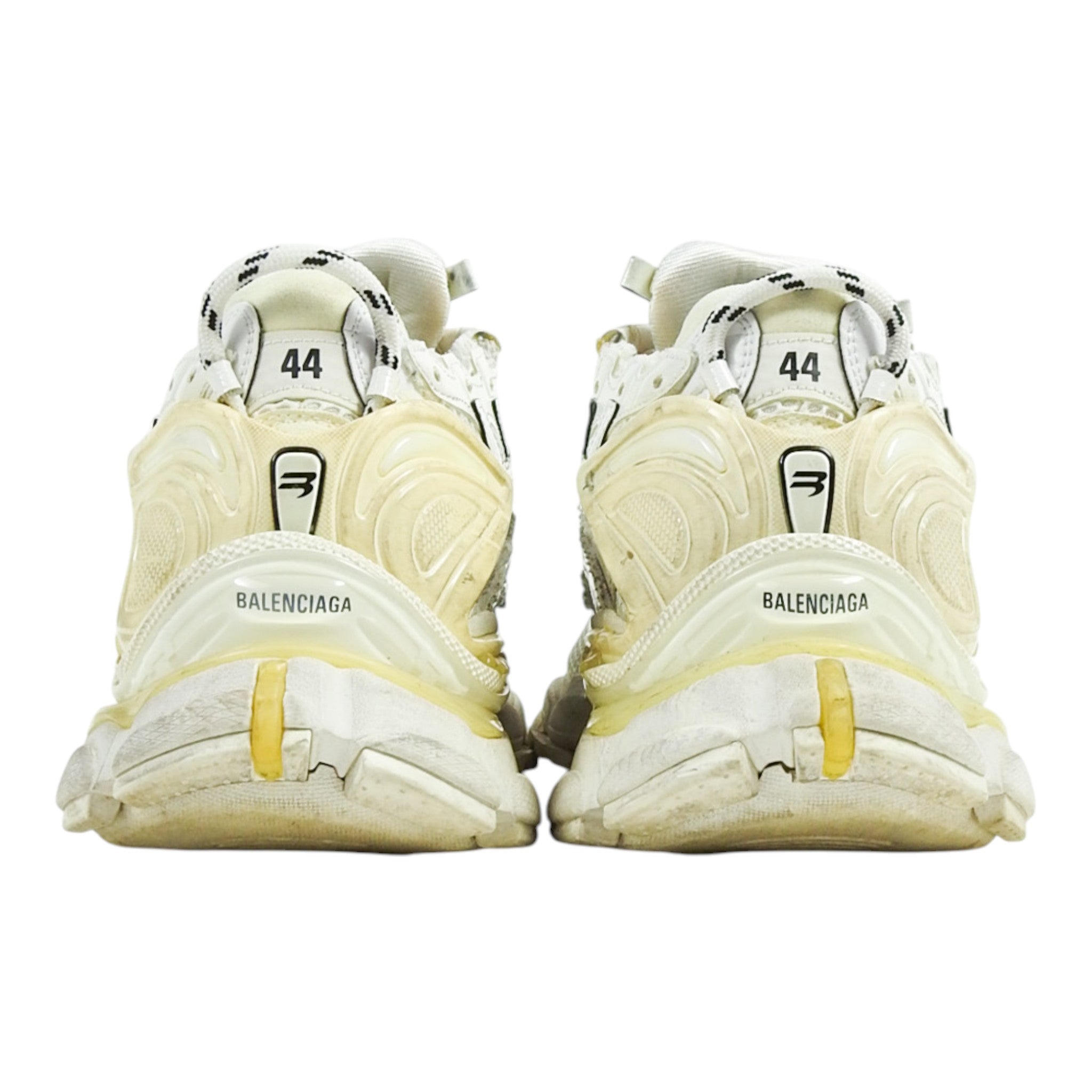 Balenciaga White Monocolour Runner Size 10