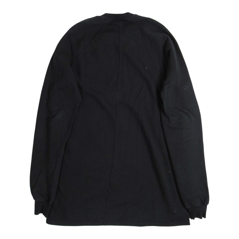 Rick Owens Baseball Sweatshirt Size Large