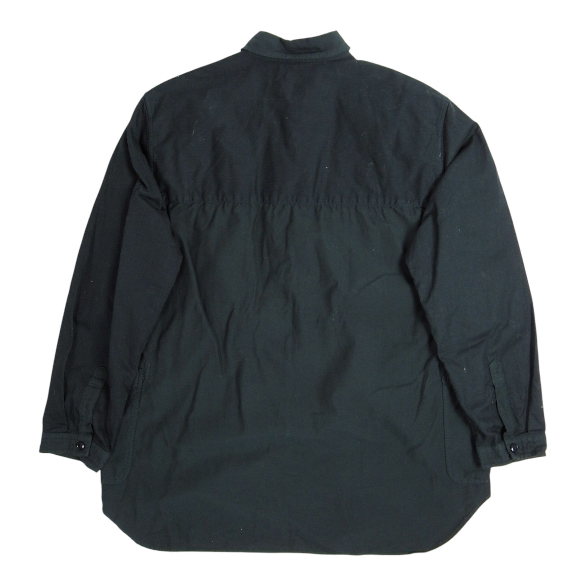 Sage De Crete Black Overshirt Size Large