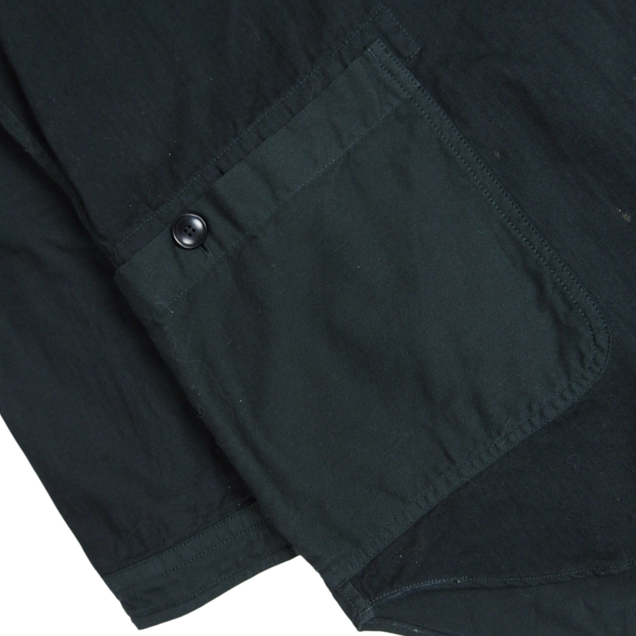 Sage De Crete Black Overshirt Size Large