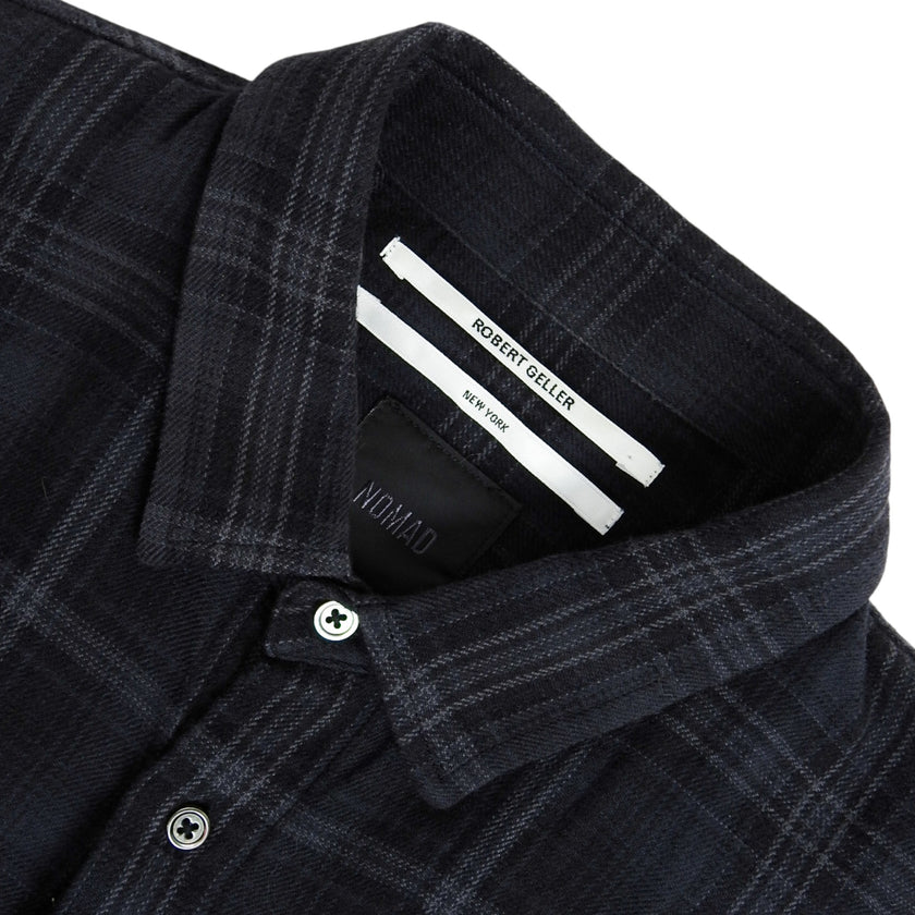 Robert Geller x Nomad Long Flannel Size 50