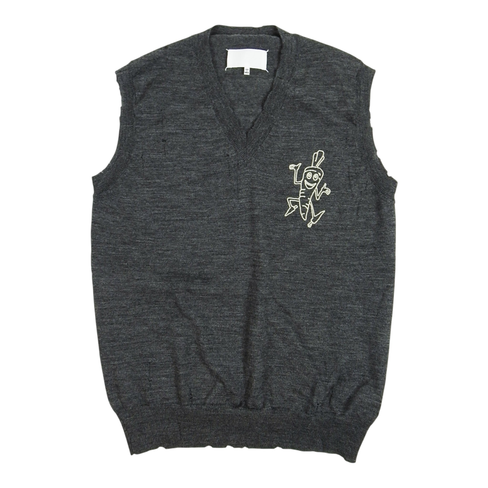 Maison Margiela Distressed Vest Size 42