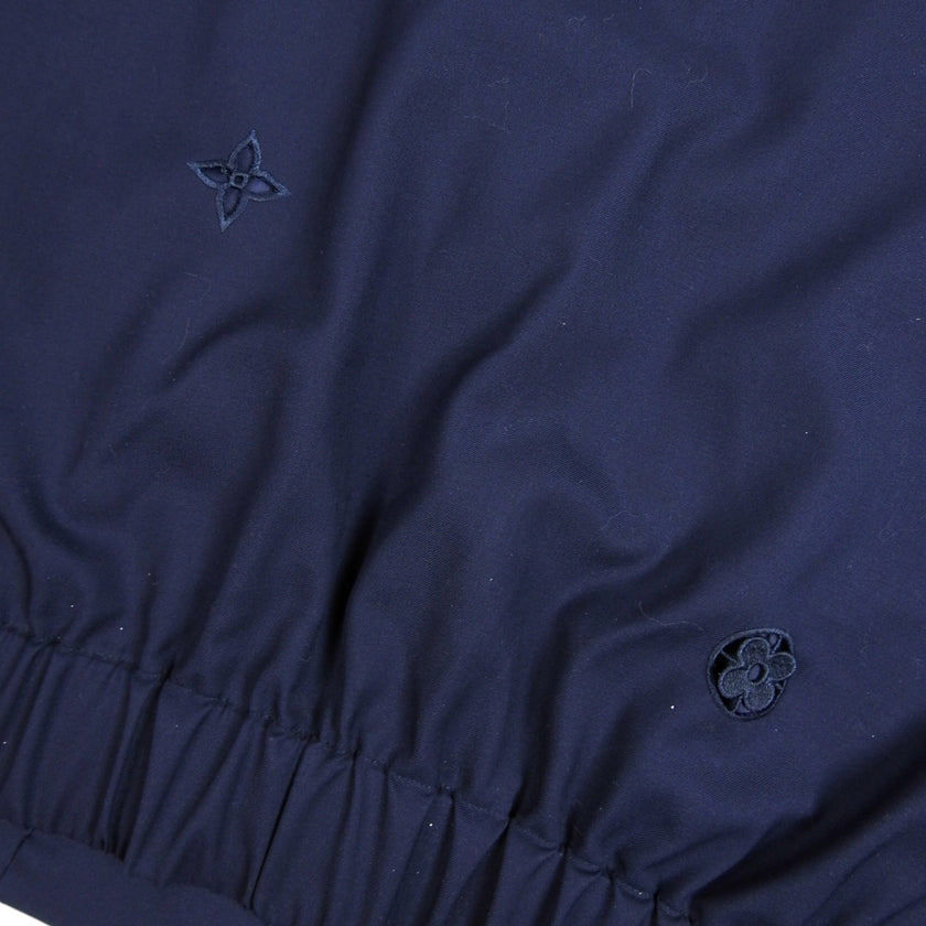 Louis Vuitton Monogram Cropped Hooded Jacket Size 52