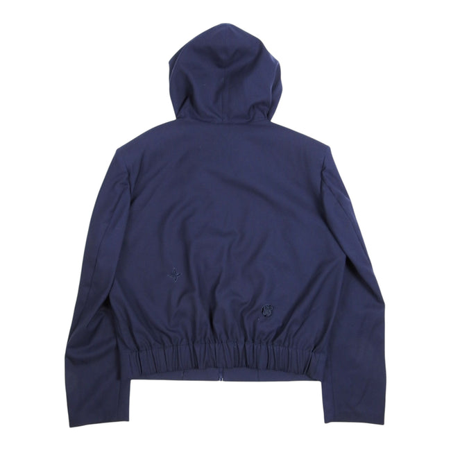 Louis Vuitton Monogram Cropped Hooded Jacket Size 52