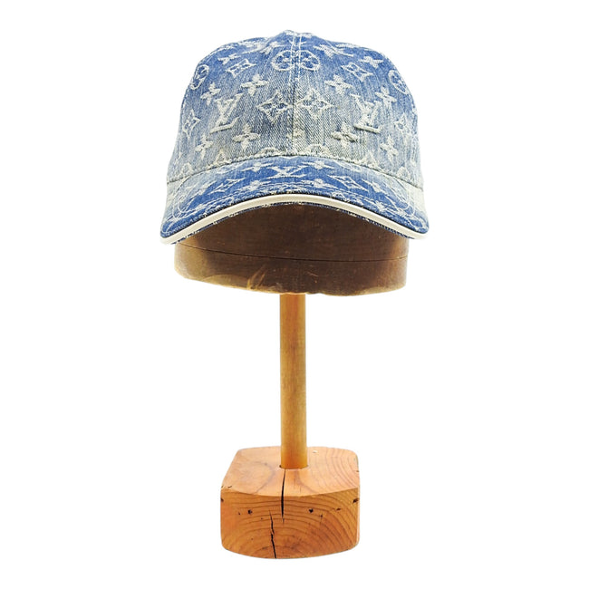 Louis Vuitton Denim Monogram Cap
