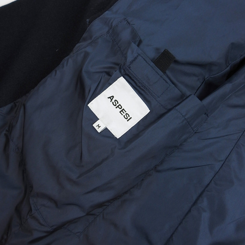 Aspesi Thermore Lined Cashmere Trench Coat Size Medium