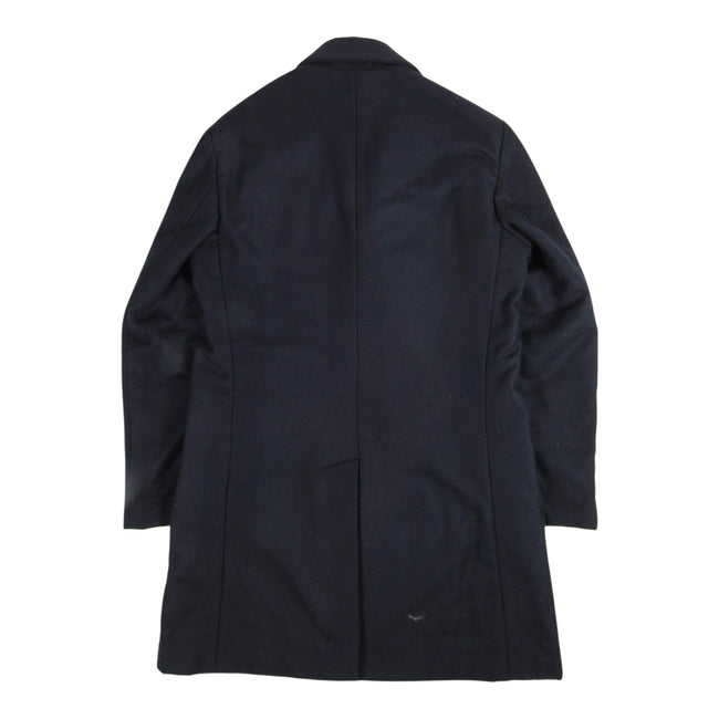 Aspesi Thermore Lined Cashmere Trench Coat Size Medium
