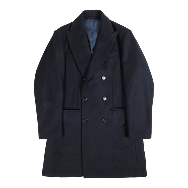 Aspesi Thermore Lined Cashmere Trench Coat Size Medium